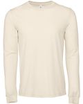 Bella + Canvas Unisex Jersey Langarm T-Shirt Natürlich