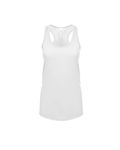 Canotta Ideal Racerback da donna di Next Level Apparel BIANCO