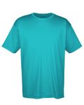 T-shirt UltraClub pour homme, performance sportive, frais et sec, en interlock Jade