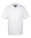 Polo Cool & Dry Sport PerformanceInterlock UltraClub pour hommes BLANC