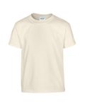 Gildan Youth - T-shirt en coton épais Naturel