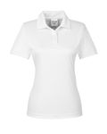 Team 365 Damen Zone Performance Polo WEISS