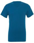 Bella + Canvas T-Shirt unisexe en jersey à manches courtes et col en V Sarcelle profonde