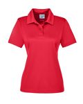 Team 365 Damen Zone Performance Polo SPORT ROT