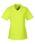 Team 365 Damen Zone Performance T-Shirt SICHERHEIT GELB