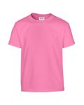 Gildan Youth - T-shirt en coton épais Azalée
