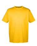 T-shirt UltraClub pour homme, performance sportive, frais et sec, en interlock L'or