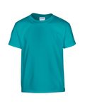 Gildan Youth - T-shirt en coton épais Bleu tropical