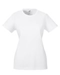 UltraClub Ladies' Cool & Dry Sport Performance InterlockT-Shirt BLANC