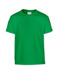 Gildan Youth - T-shirt en coton épais Vert irlandais