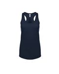 Canotta Ideal Racerback da donna di Next Level Apparel Marina di mezzanotte