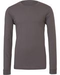 Bella + Canvas Unisex Jersey Langarm T-Shirt Asphalt