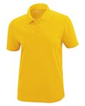Polo femme CORE365 Origin Performance Piqu Campus Gold
