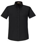 CORE365 Damen Optimum Kurzarm Twill Shirt SCHWARZ