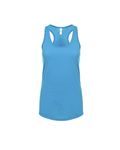 Canotta Ideal Racerback da donna di Next Level Apparel Turchese