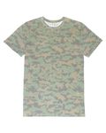 Threadfast apparel t-shirt unisexe ultimate CVC Vert Hex Camo