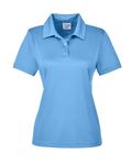 Team 365 Damen Zone Performance Polo SPORT HELLBLAU