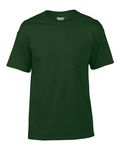 Gildan Adult 50/50 Pocket T-Shirt Forest Green