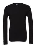 Bella + Canvas Unisex Jersey Langarm T-Shirt SCHWARZ