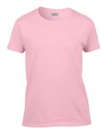 Gildan Damen T-Shirt aus Ultra-Baumwolle Hellrosa