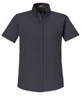 CORE365 Damen Optimum Kurzarm Twill Shirt Kohlenstoff