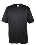 UltraClub Men's Cool & Dry Basic Performance T-Shirt BLACK