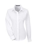Devon & Jones Collezione Crown da donna in tessuto a trama larga solido BIANCO