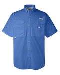 Chemise à manches courtes Bonehead de Columbia pour hommes BLEU VIVANT