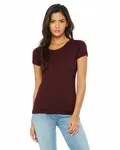 Bella + Canvas - Maglietta da Donna in Triblend a Maniche Corte Triblend marrone