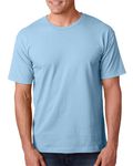 Bayside t-shirt adulte 100 % coton, 153 g Bleu clair