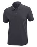 Polo femme CORE365 Origin Performance Piqu Carbone