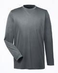 Top a Maniche Lunghe Cool & Dry Performance da Uomo di UltraClub Carbone