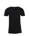 Next Level Apparel - V en coton pour hommes NOIR