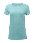 Threadfast Apparel Ladies' Triblend Short-Sleeve T-Shirt Mint Triblend
