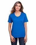 CORE365 Damen Fusion ChromaSoft Performance T-Shirt TRUE ROYAL