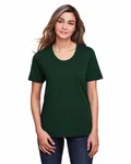 CORE365 Damen Fusion ChromaSoft Performance T-Shirt Wald