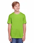 CORE365 Jugend Fusion ChromaSoft Performance T-Shirt Saures Grün