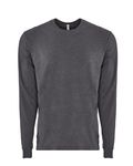 Next Level Apparel Unisex Langarm-Crew aus Veloursleder Heidekraut Metall