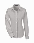 Devon & Jones Collezione Crown da donna in tessuto a trama larga solido ARGENTO