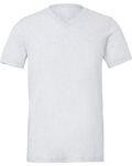 Bella + Canvas T-Shirt unisexe en jersey à manches courtes et col en V Frêne