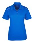 CORE365 Ladies' Radiant Performance Piqu Polo with Reflective Piping TRUE ROYAL