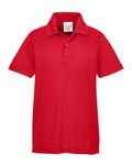 Team 365 Jugend Zone Performance Polo SPORT ROT