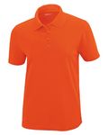 Polo femme CORE365 Origin Performance Piqu Campus Orange