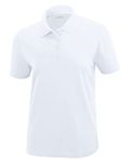 Polo femme CORE365 Origin Performance Piqu BLANC
