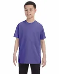 Gildan Youth - T-shirt en coton épais Violet