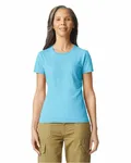 Gildan - T-shirt ajusté Softstyle pour dames SKY