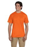 Gildan Adult 50/50 Pocket T-Shirt S Orange