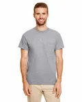 Gildan Adult 50/50 Pocket T-Shirt Graphite Heather