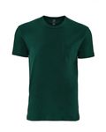 Next Level Apparel Unisex Pocket Crew Forest Green