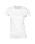 Gildan - T-shirt ajusté Softstyle pour dames BLANC